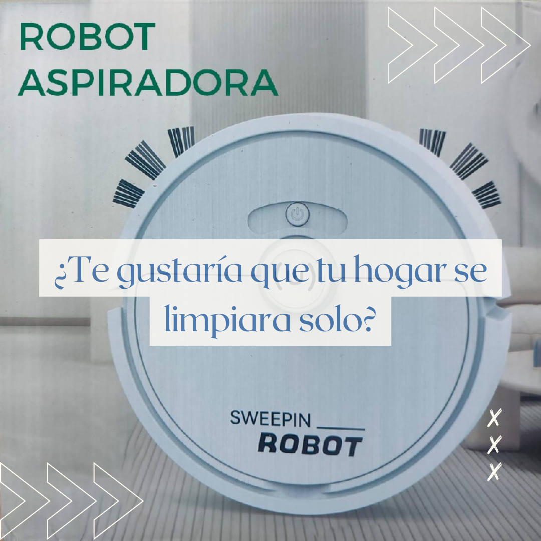 NUEVA ASPIRADORA SWEEPIN ROBOT