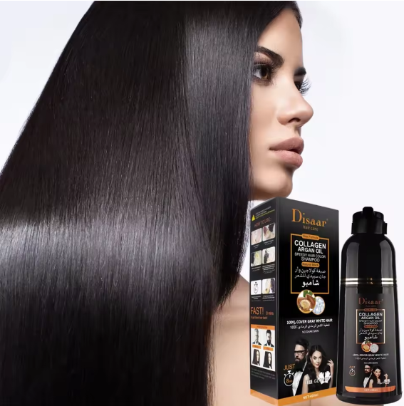 Shampoo Colorante Tinte Cubre Canas